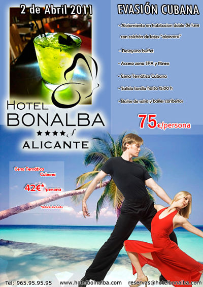 Evasion Cubana by Hotel Bonalba **** S en Alicante