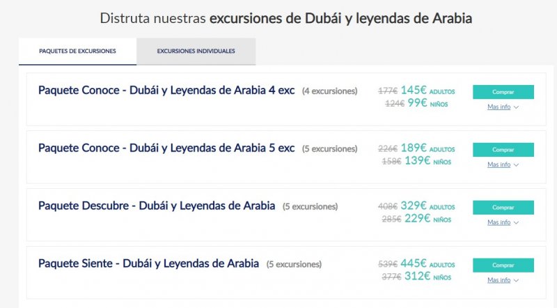 Excursiones Horizon: Leyendas de Arabia