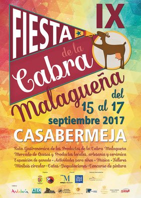 Fiesta de la Cabra Malagueña en Casabermeja,Malaga 15-17 Sep - Fiestas tradicionales y ferias gastronómicas en Andalucía