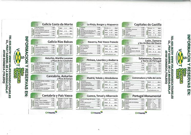 CIRCUITOS CULTURALES PARA LA TERCERA EDAD.PRECIOS ECONOMICOS