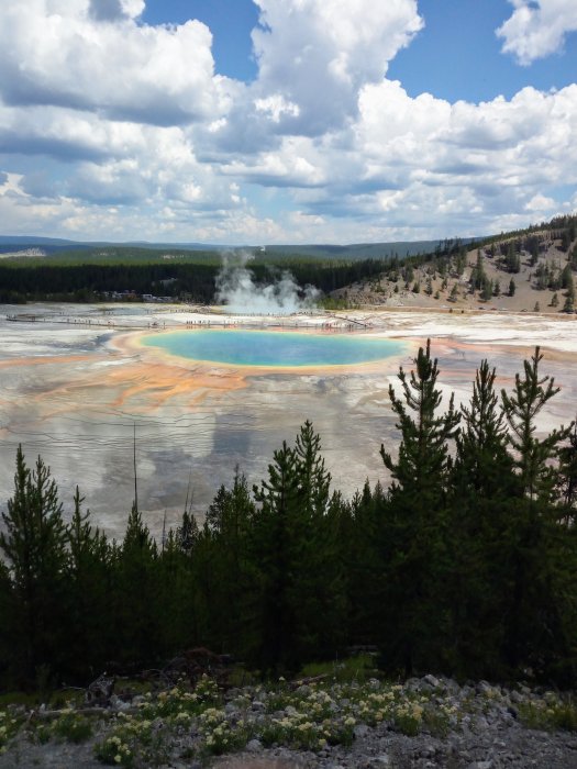 Cierres Por Obras en Yellowstone NP: Grand Prismatic, Otras