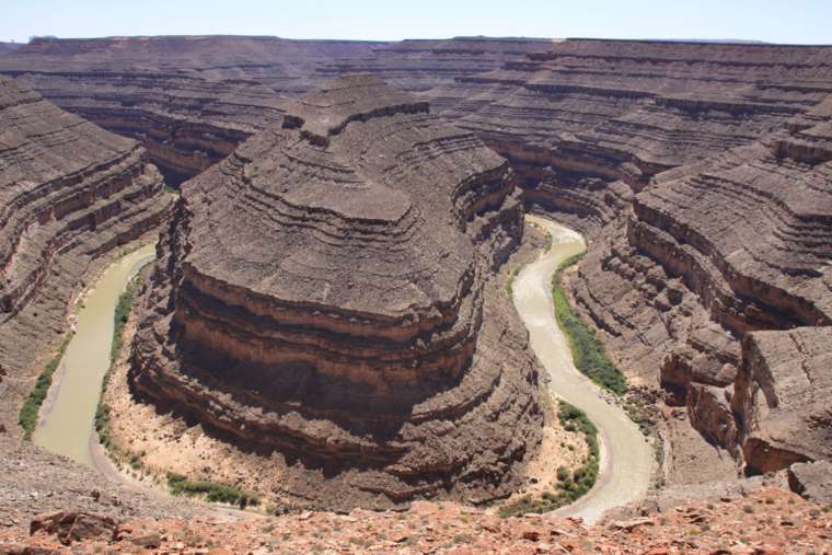 Horseshoe Bend en Glenn canyon vs Goosenecks 0