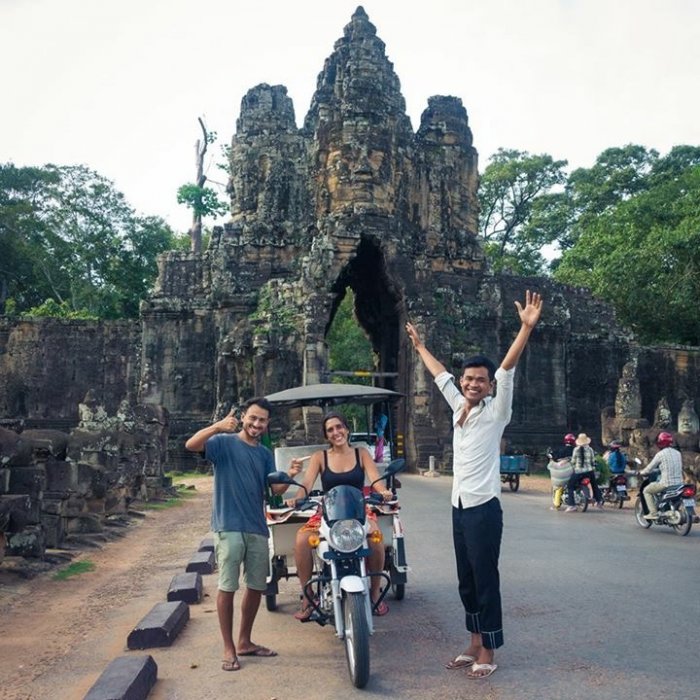 Your tour guide for Cambodia, Gnean Bagna - Conductor Tuk Tuk en Angkor - Cambodia