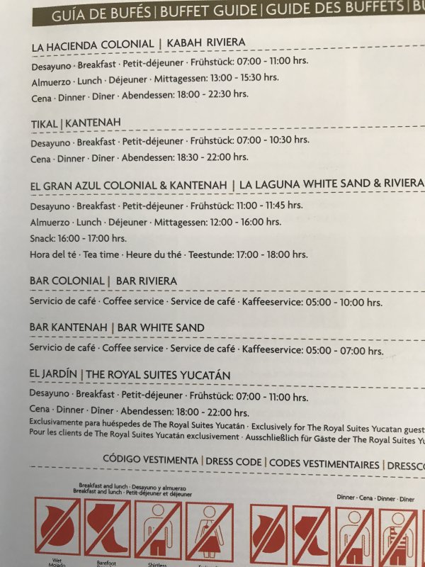 Restaurantes en Hotel Grand Palladium Riviera Maya