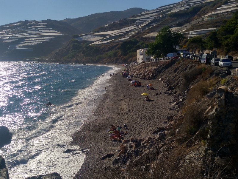 Playa del Lance, Costa Alpujarra: Castell de Ferro-Mamola-La Rábita - Granada 1