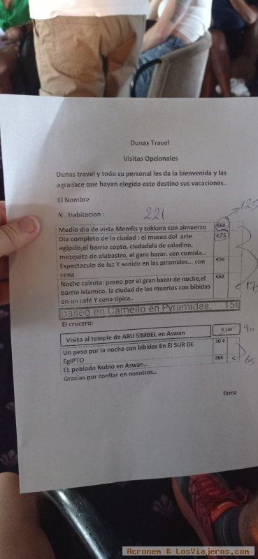 Contratar Excursiones en Egipto: dudas y experiencias