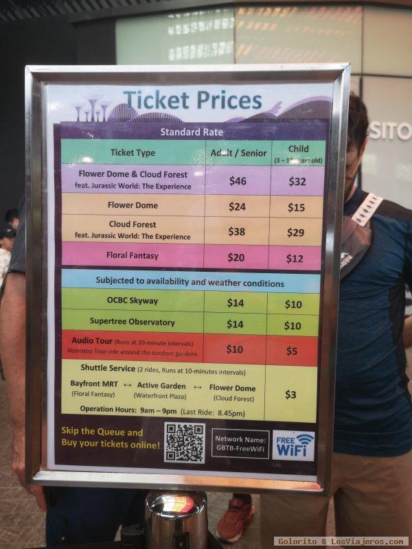 Gardens by the Bay: Horario, Entradas - Singapur 1