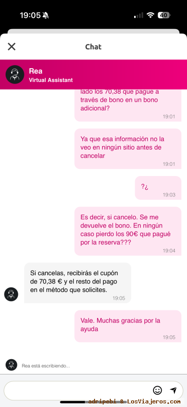 Cupón/Bono rumbo no reembolsable, Mucho cuidado con Rumbo:  Malas Experiencias