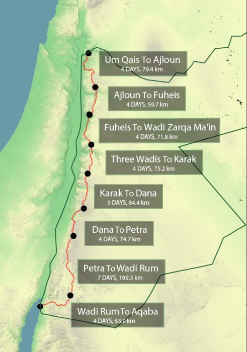 Jordan Trail: Senderismo en Jordania (1)