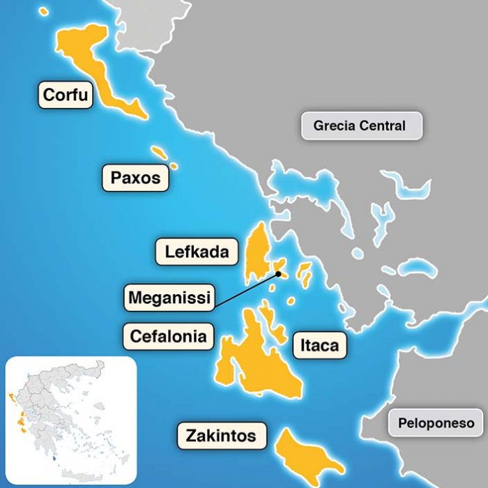 Islas Jónicas: Cefalonia, Zante, Lefkada, Paxos - Grecia