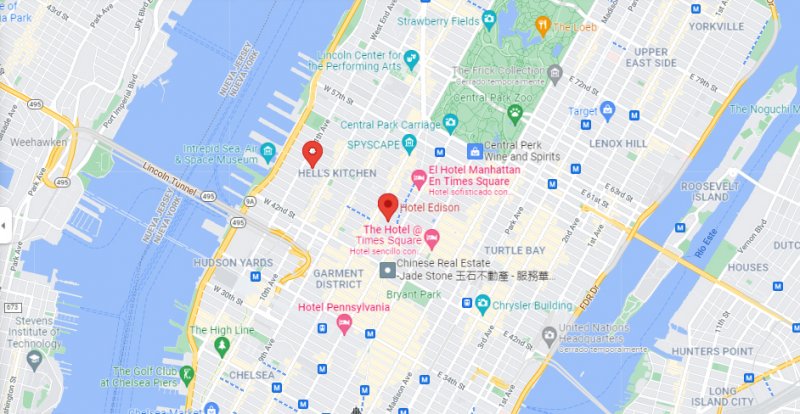 Mejor zona para alojarse en Nueva York? Dónde elegir Hotel