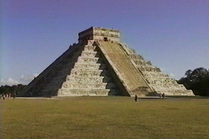 El Castillo Pyramid at Chichen Itza, Mexico, Tour Mayan Pyramids On Line (Video + Stills)