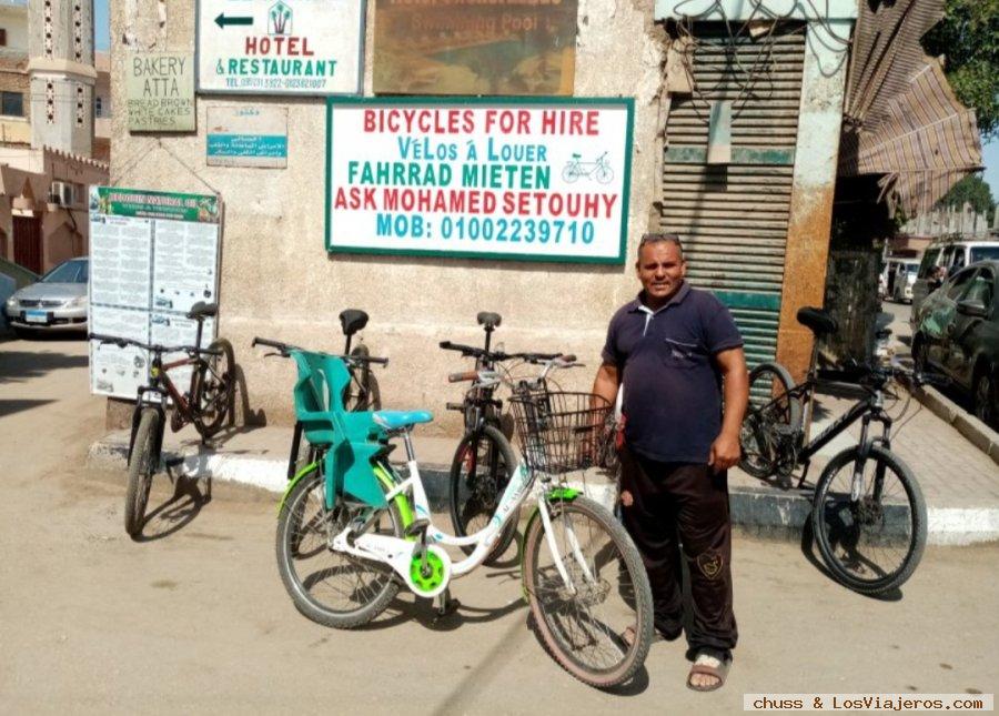 Luxor en bicicleta: alquiler, tiendas, rutas 0