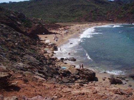 Playas y calas en Menorca