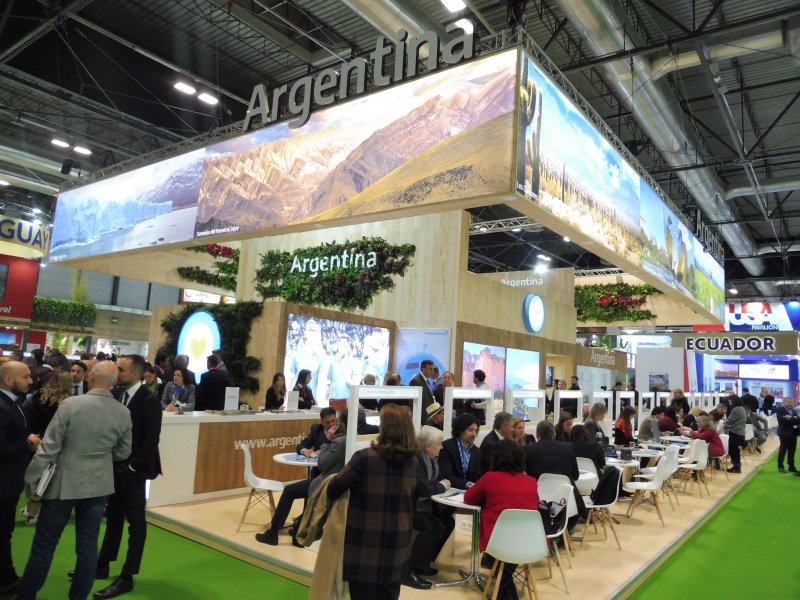 Stands de America: Mexico, Argentina, Chile - Fitur 2020 - Feria Internacional de Turismo - Foro General de Viajes