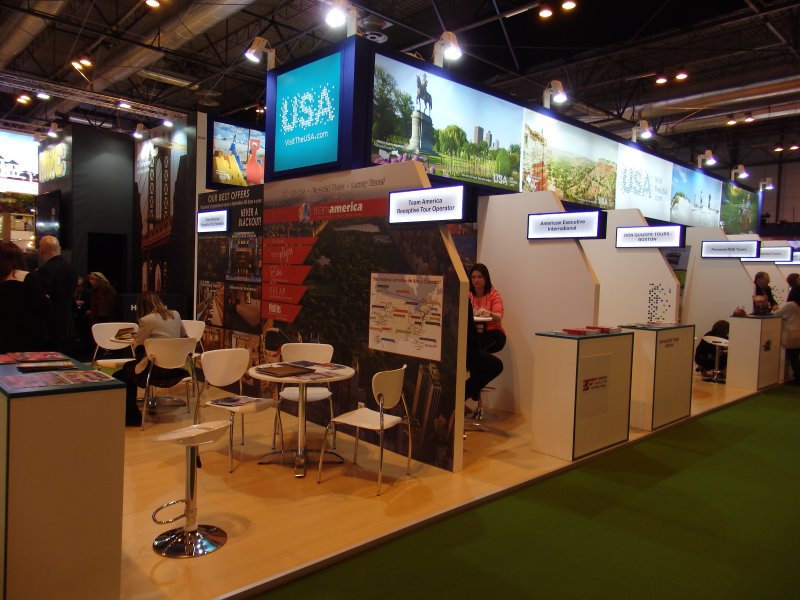 Stand de USA, FITUR - Feria Internacional del Turismo - Madrid