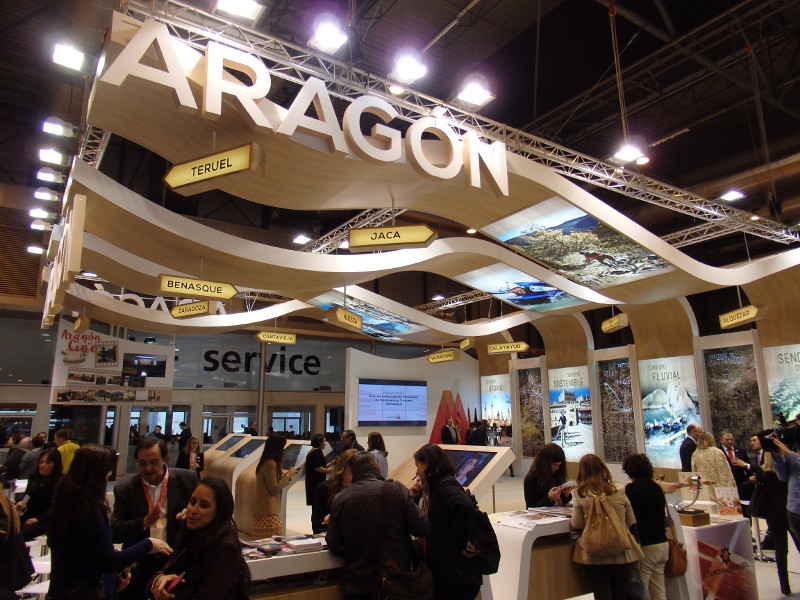 Stand de Aragon, FITUR - Feria Internacional del Turismo - Madrid 1