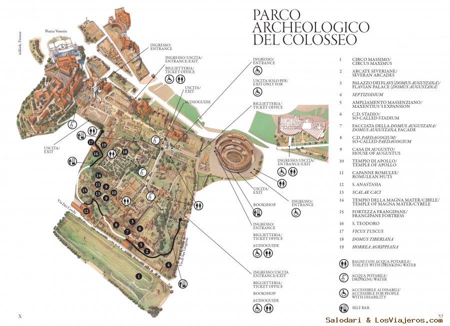 Entradas y visita al Coliseo, Palatino, Foros de Roma