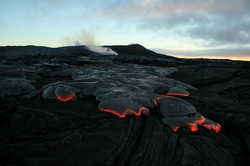 Antes del atardecer, Lava Tours, excursiones para ver lava en Big Island (Hawaii) 0