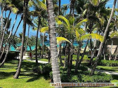 Vistas desde la terraza de mi habitación en el Palladium Palace de Punta Cana, Bienvenidas y despedidas: Foro de República Dominicana