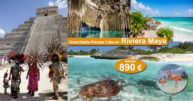 OFERTÓN RIVIERA MAYA DESE 890€7pers #OfertasCaribe.es, OfertasCaribe.es - Wairtravel SL