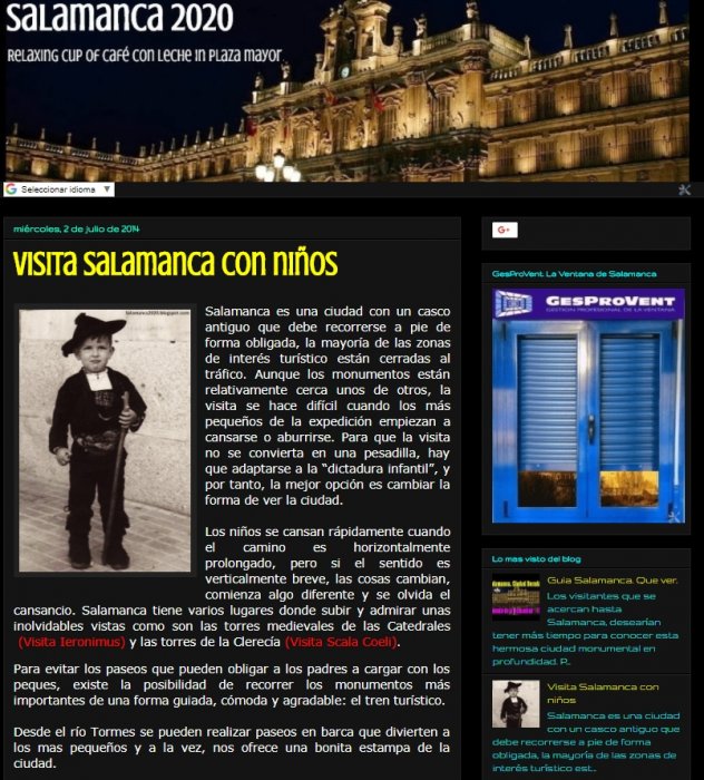 http://salamanca2020.blogspot.com.es/2014/07/planes-para-visitar-salamanca-con-ninos.html, Blog Salamanca 2020 1