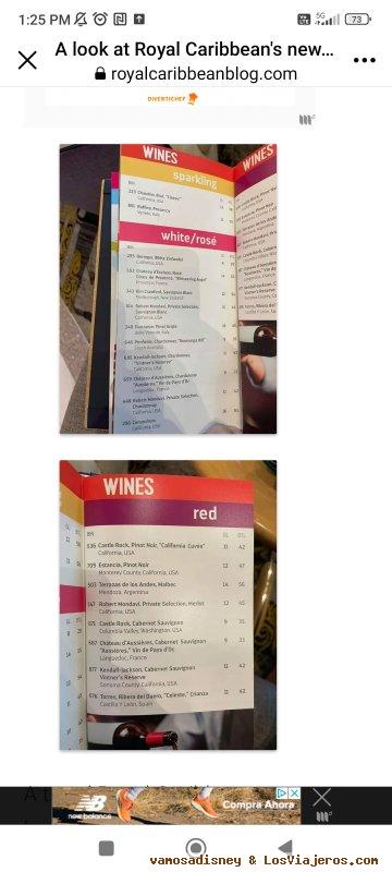 Symphony of the Seas: Restaurantes, paquete bebidas, TI 0