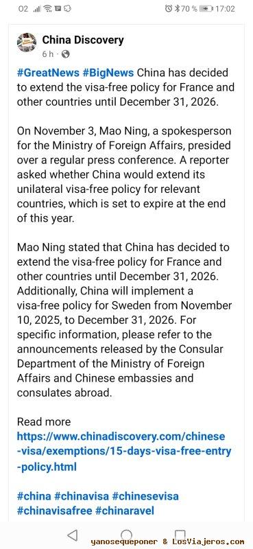 Visado a China: pasaporte y embajada