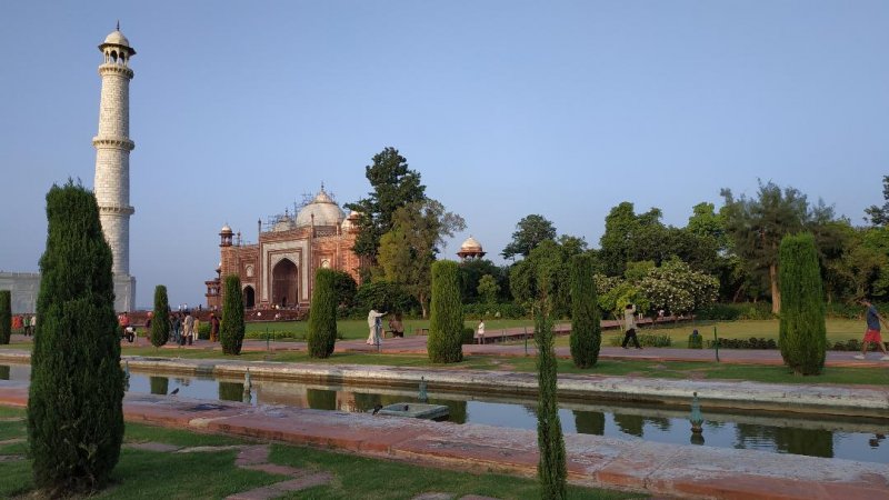 Taj Mahal en Obras o con Andamios  - Agra 0