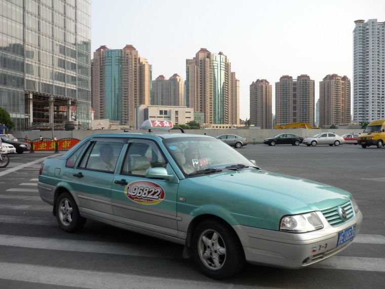 Taxi que vi en Shanghai, TRANSPORTES en BEIJING - PEKIN 0