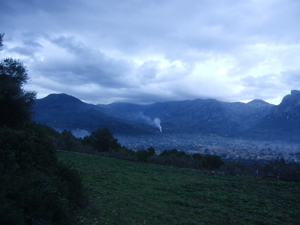 Una vista de la Serra de Tramuntana desde el Mirador Pujol de´n Banya, Archivo Mallorca