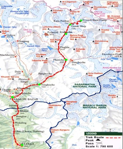 Ayuda ruta circular trekking everest