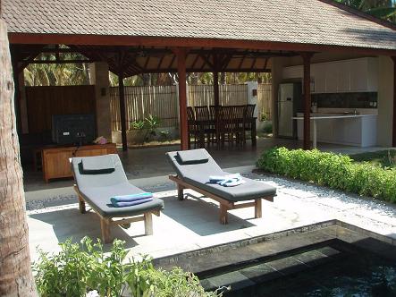 Villa en Gili trawangan, Alojamiento en Indonesia: Hoteles, guesthouses 0