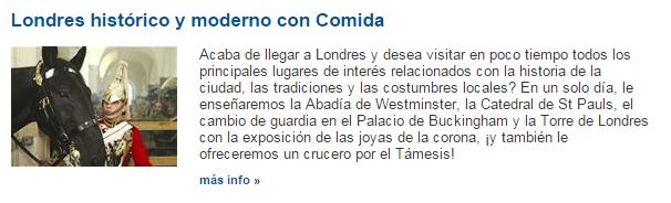 Visitas guiadas de Londres en español