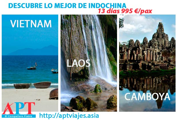 Oferta Viaje a vietnam, Loaos y Camboya, OFERTA INDOCHINA!! Vietnam+Laos+Camboya solo 995€/pax