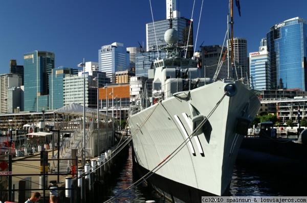 Buques de guerra - Sydney
Buques de guerra en el puerto de Darling - Sydney.
