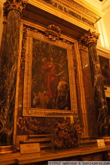Cuadro del Greco en la Catedral de Toledo
Cuadro del Greco en la Catedral de Toledo
