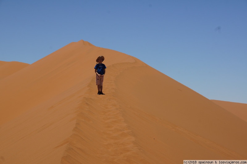 Namibia: 9 días de aventura africana con niños - Blogs de Namibia - Parque nacional de Namib-Naukluft: Sesriem, Sossusvley, Deadvlei (4)