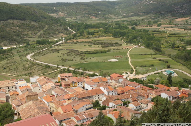 Foro de Beteta: Beteta a vista de Pájaro, Serranía de Cuenca