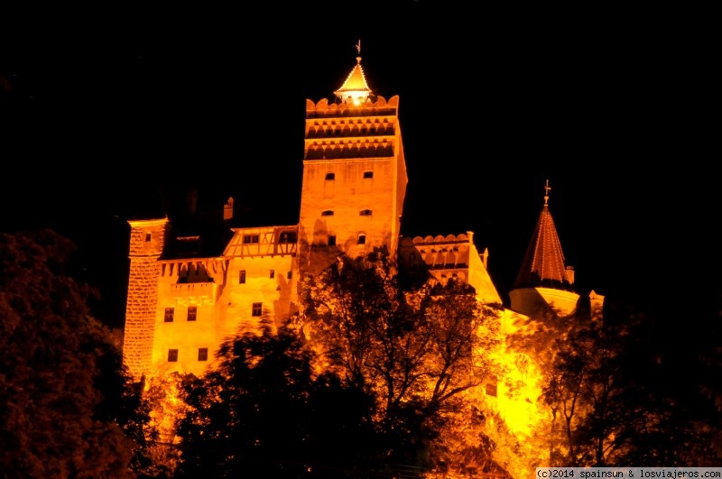 Castillo del Conde Dracula - Bran (de nocheeeeeee...) - Rumania