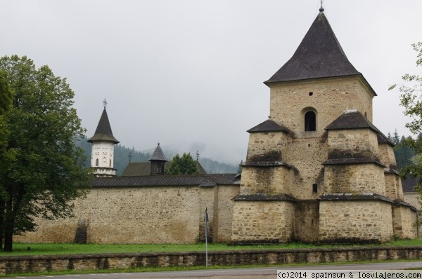 Exterior del Monasterio de Sucevita - Bocovina - Rumania