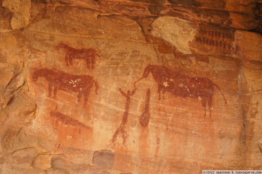 Viajar a  España: VILLAR DE LA YEGUA - Pinturas rupestres de Selva Pascuala - Villar del Humo, Cuenca (VILLAR DE LA YEGUA)