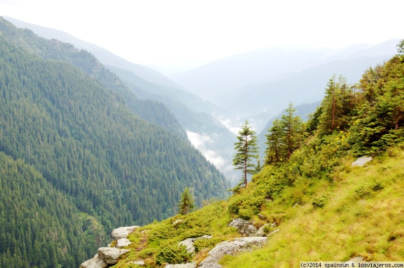 Landscape from Transfăgărășan Road - Curtea de Arges - Romania