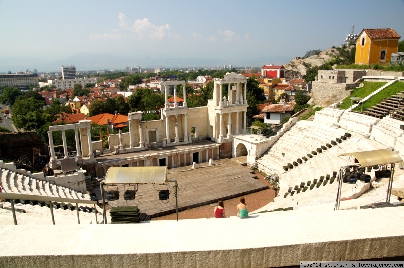 Foro de Plovdiv: Plovdiv - Teatro Romano