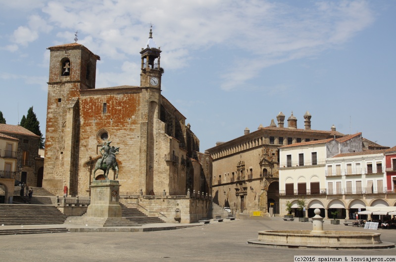 Travel to  España: Trujillo - Plaza Mayor de Trujillo, Cáceres (Trujillo)