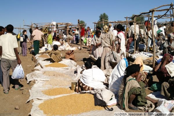Mercado Etiope - Lalibela
Mercado en Lalibela
