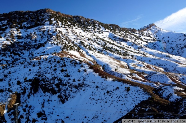 Marruecos en invierno: Esquí y Golf (1)