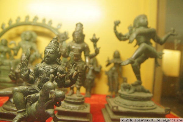 Bronces - Museo de Tanjavur
Bronces de Tanjavur, según la tradición los mejores del sur de India.
