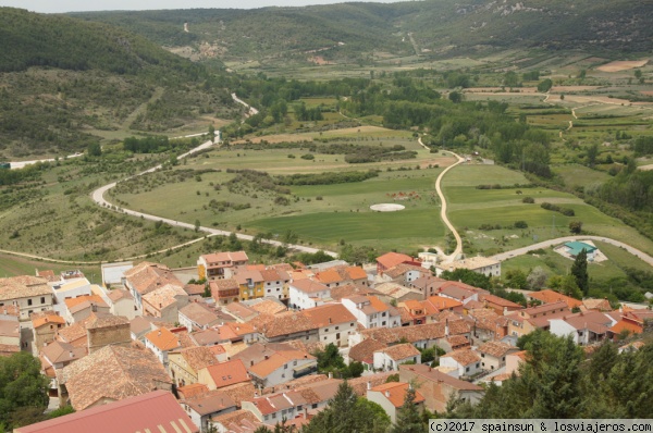 Beteta a vista de Pájaro, Serranía de Cuenca
La villa de Beteta y su valle, vistos desde el Castillo de Rochafría.
