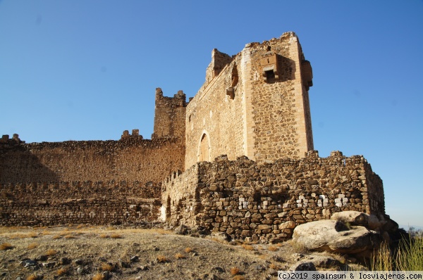Torre albarrana del Castillo de Montalbán, Toledo
Impresionantes torres albarranas de la fortaleza.
